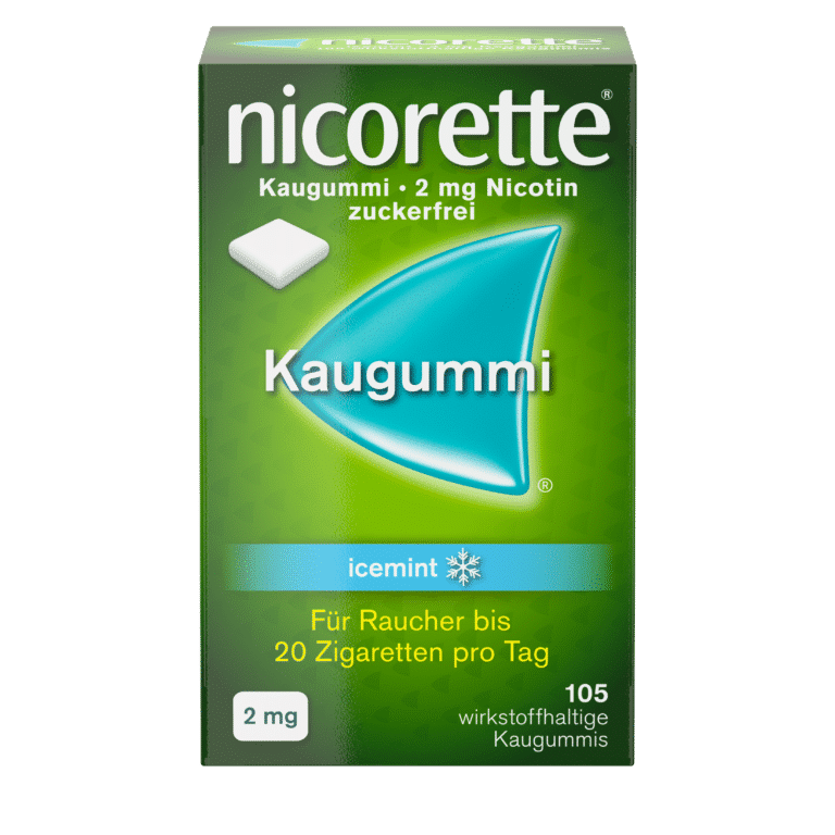 Nicorette Kaugummi Packshot
